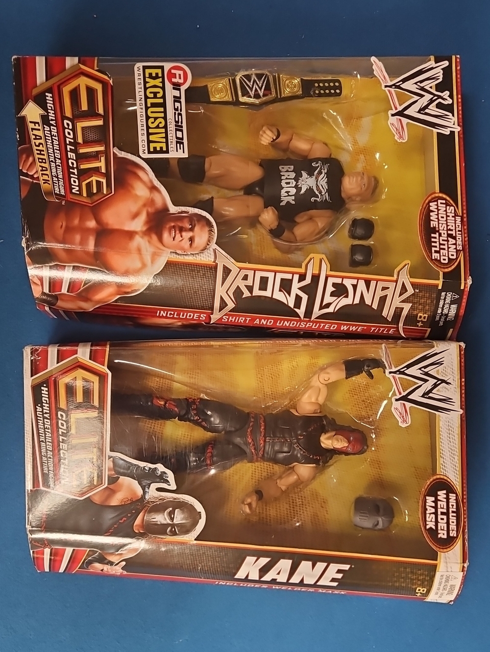 WWE Action Figure Package Kane & Brock Elite